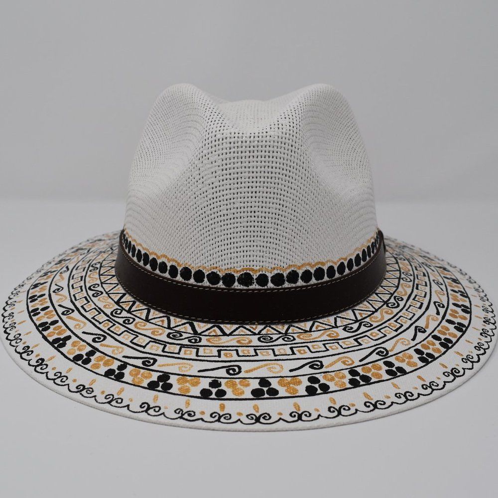 Hand-Painted Sombreros Mexican Sun Hats